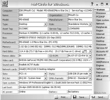 MVsoft PCinfo
